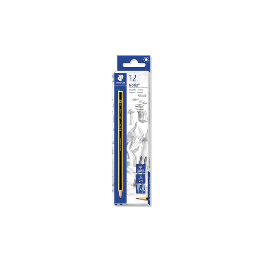 LAPICES DE DIBUJO GRAFITO (2H) = (120-4) PAQ. 12