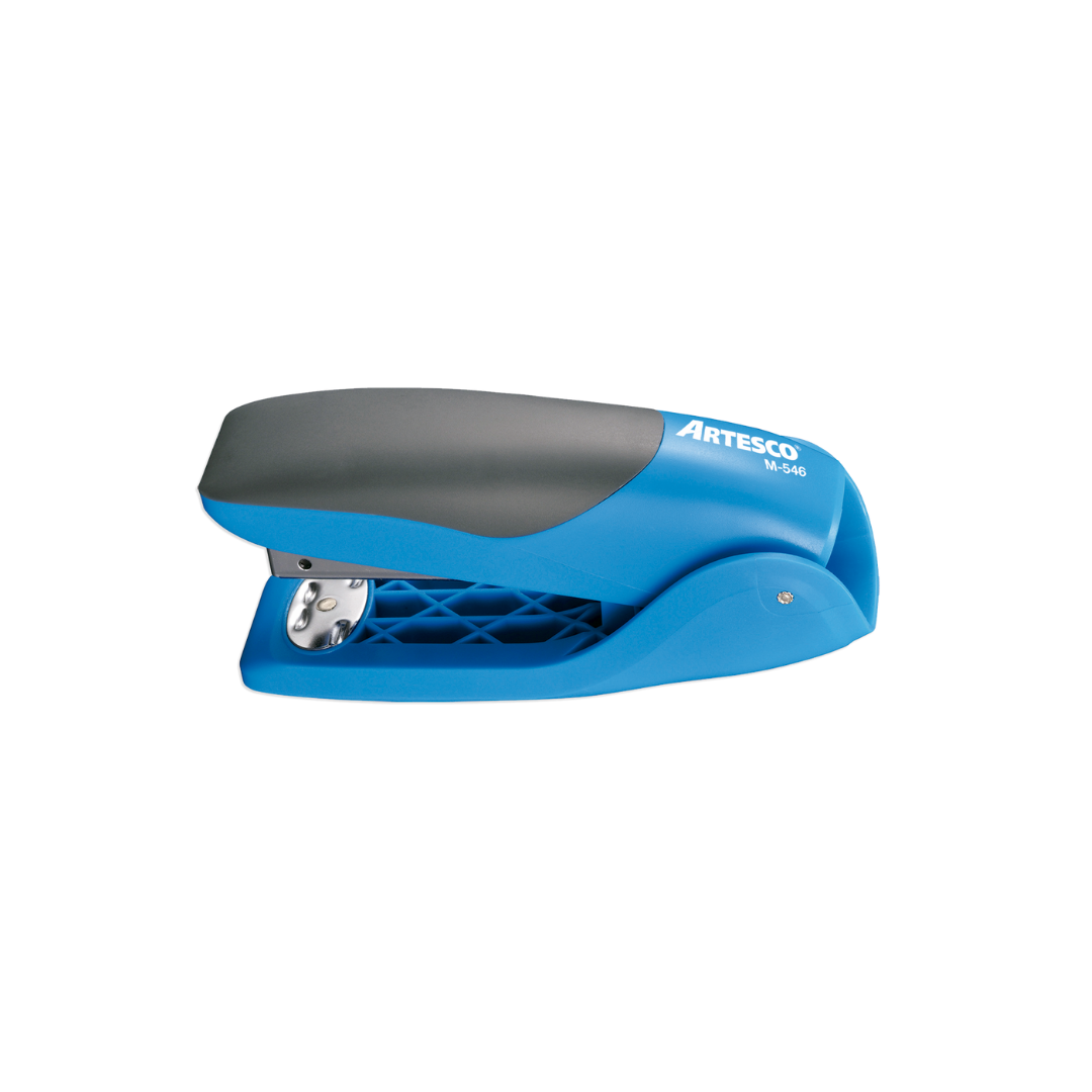 GRAPADORA MEDIA TIRA M-546 AZUL CELESTE PAQ. 6