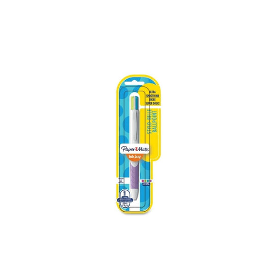 BOLIGRAFOS INKJOY QUATRO FASHION BLISTER DURO PAQ. 6
