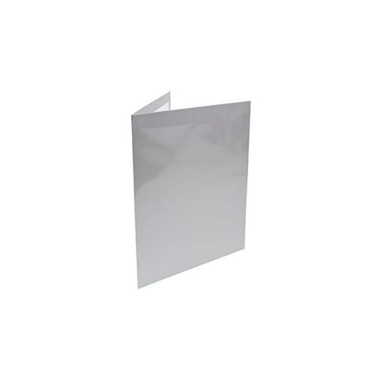 FOLDER PLASTICO C/BOLSILLO  BLANCO PAQ. 24