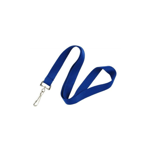 CORDON P/CARNET PLANO C/GANCHO AZUL PAQ. 50