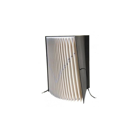 FOLDERS ACORDEON PLASTICO (10X12) 13Div. C/ELASTICO NE PAQ. 12