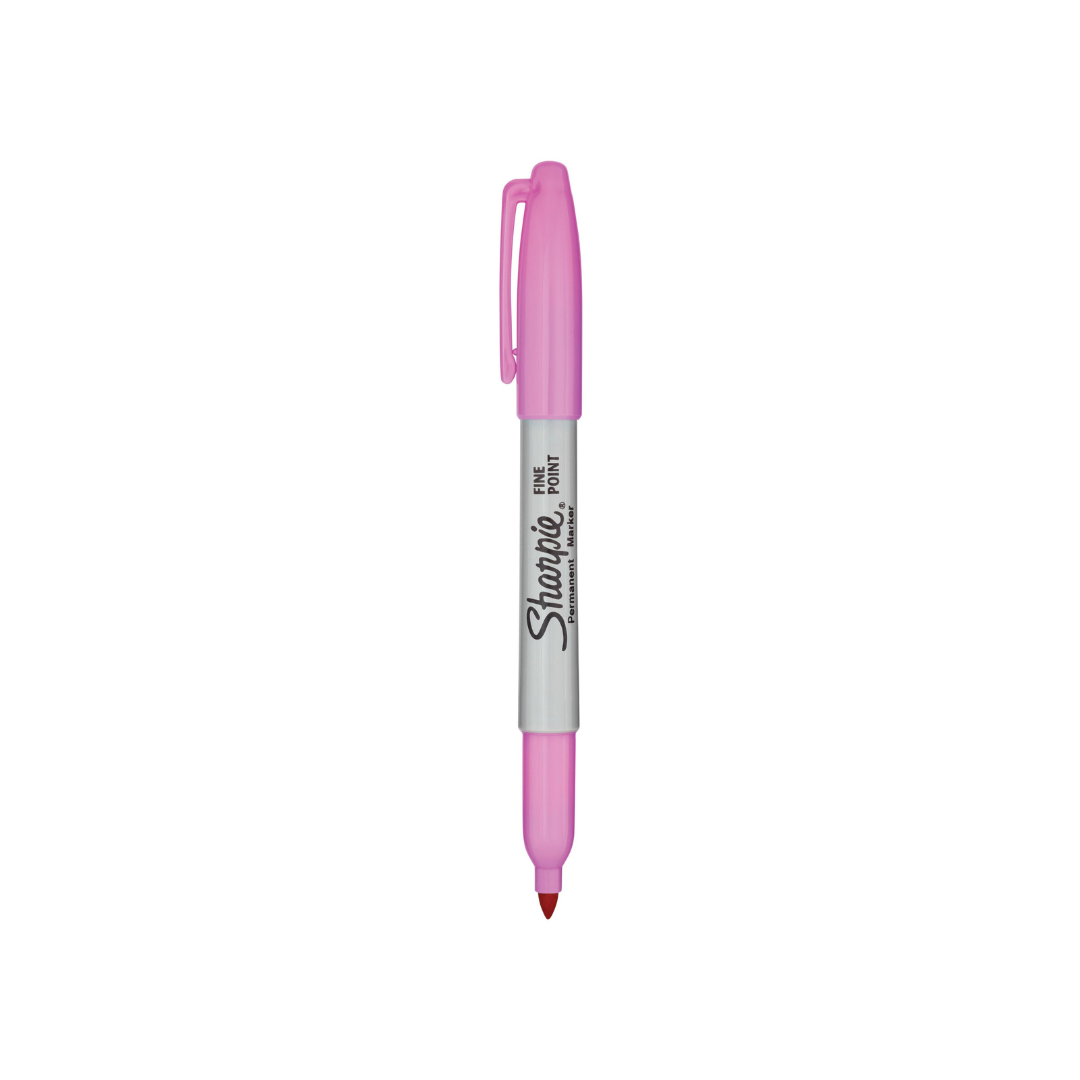 FELPAS PERMANENTE SHARPIE FINA ROSA ELECTRICO PAQ. 12