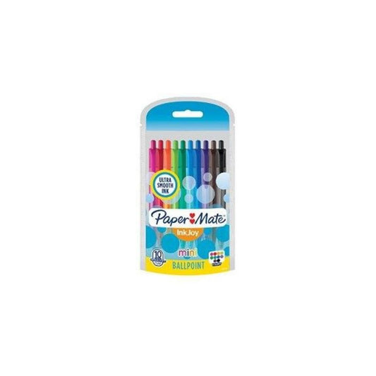 BOLIGRAFOS INKJOY 100 RT 10/1 MINI SURTIDO PAQ. 6