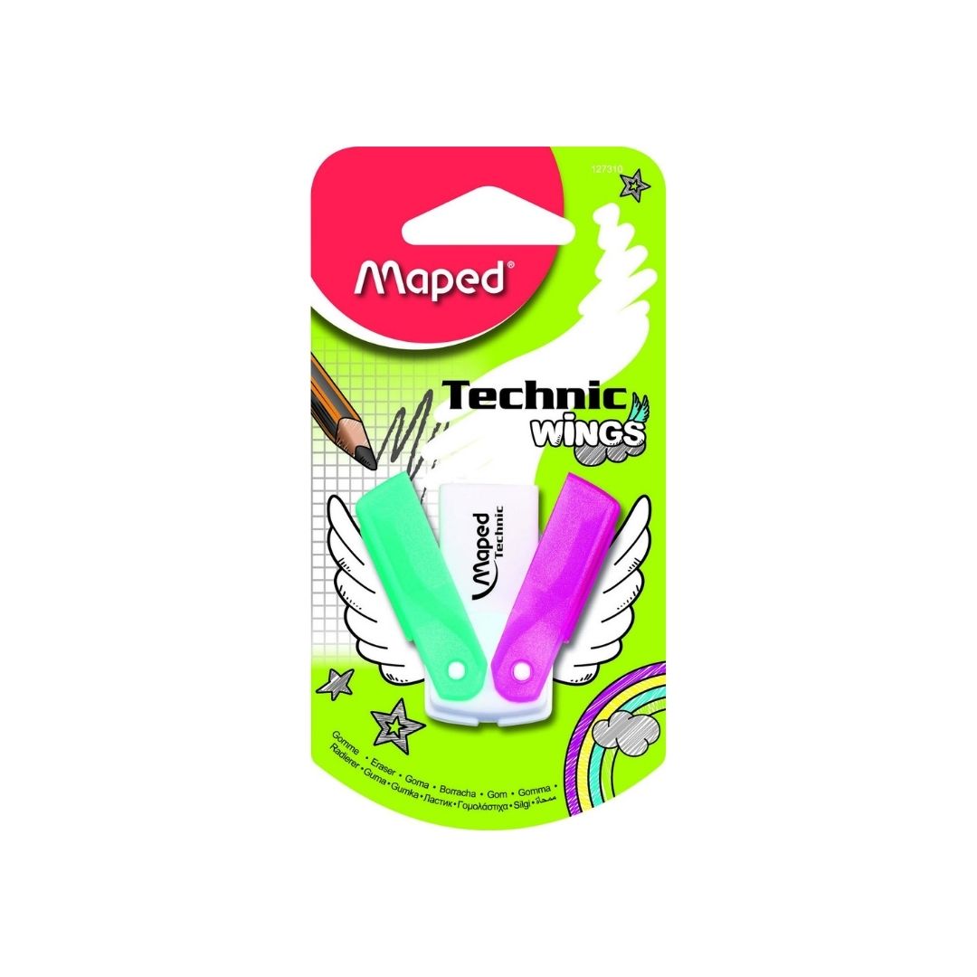 GOMAS DE BORRAR WING BLISTER PAQ. 30