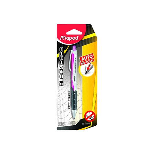 PORTAMINAS (0.5) BLACK"PEPS AUTO BLISTER PAQ. 12