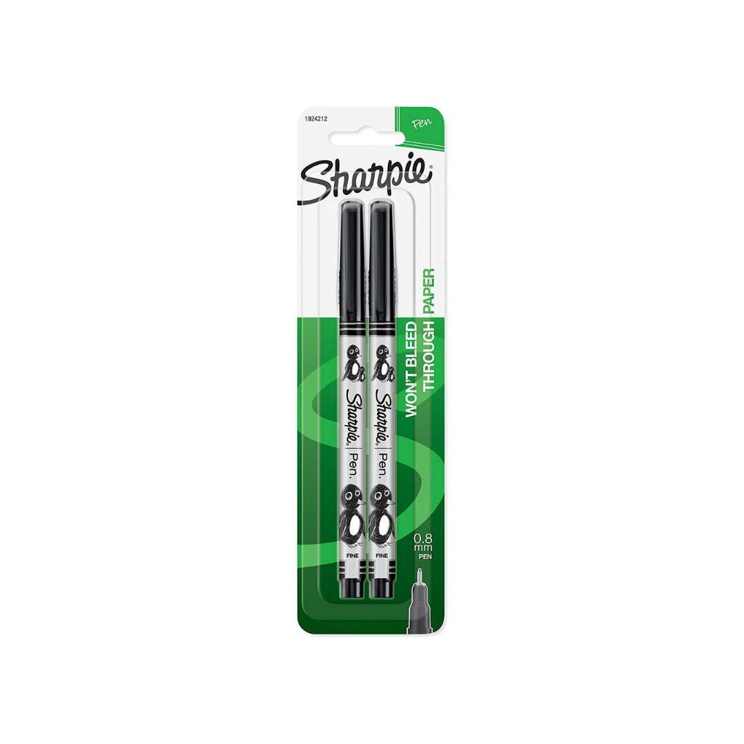 JUEGO DE FELPAS SHARPIE PEN 2/1 NE Y AZ PAQ. 6