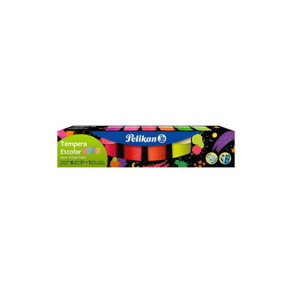 JUEGO TEMPERA NEON 6/1 (Pelikan) UNIDAD 1