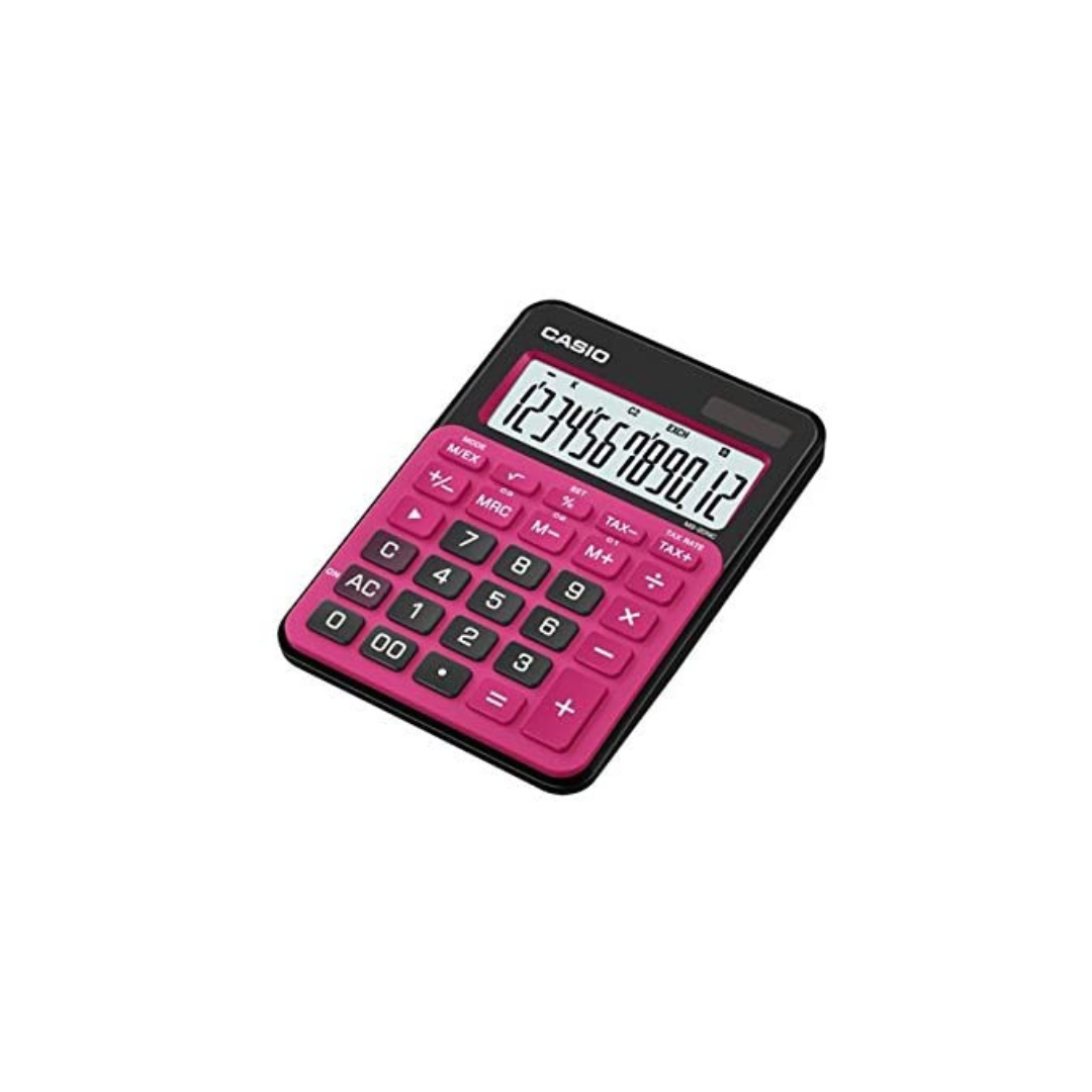 CALCULADORA DE MESA ( BP) NEGRA/ROJA PAQ. 10