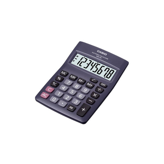CALCULADORA DE MESA 8 DIGITOS NEGRA