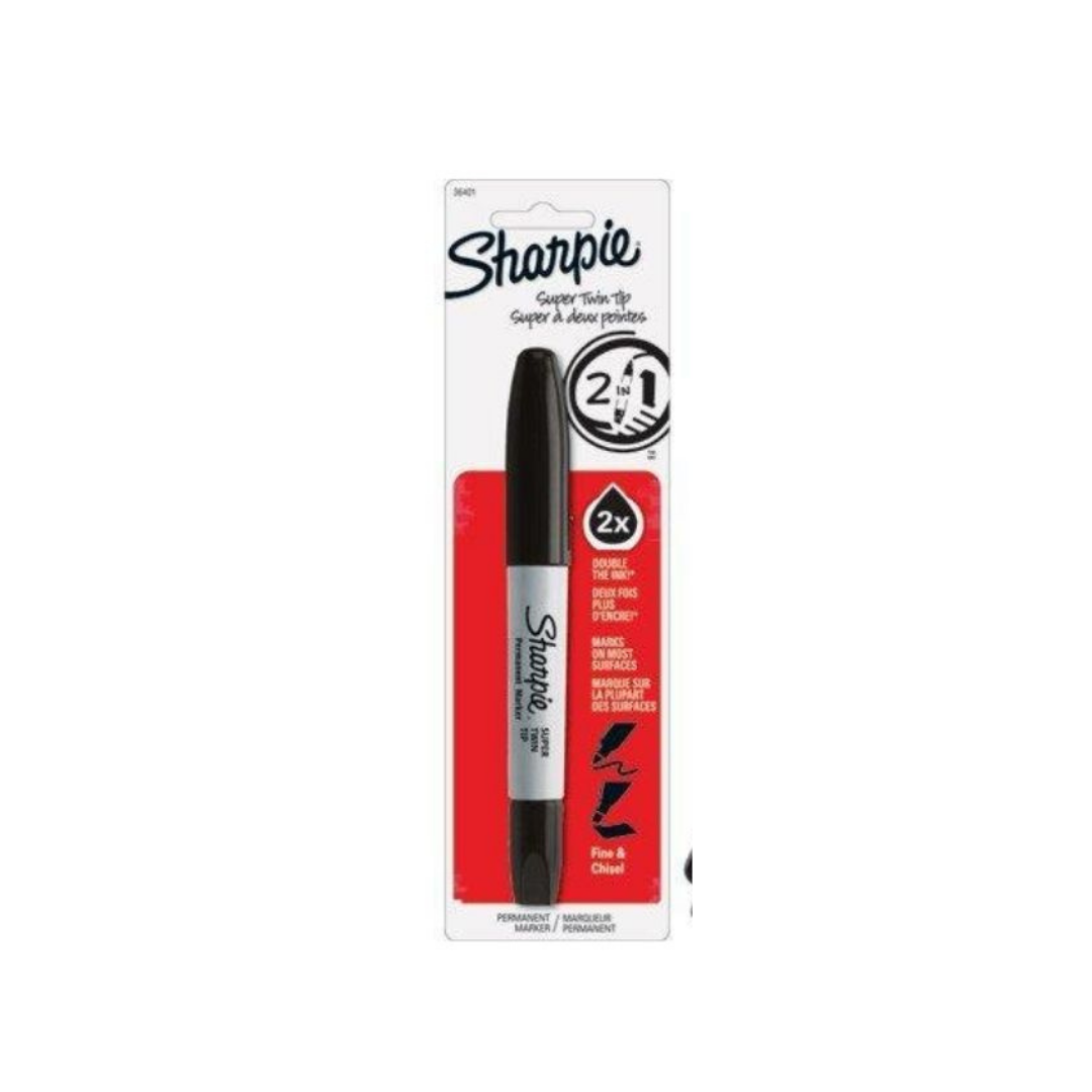 FELPAS  SHARPIE TWIN  NEGRA BL PAQ. 6