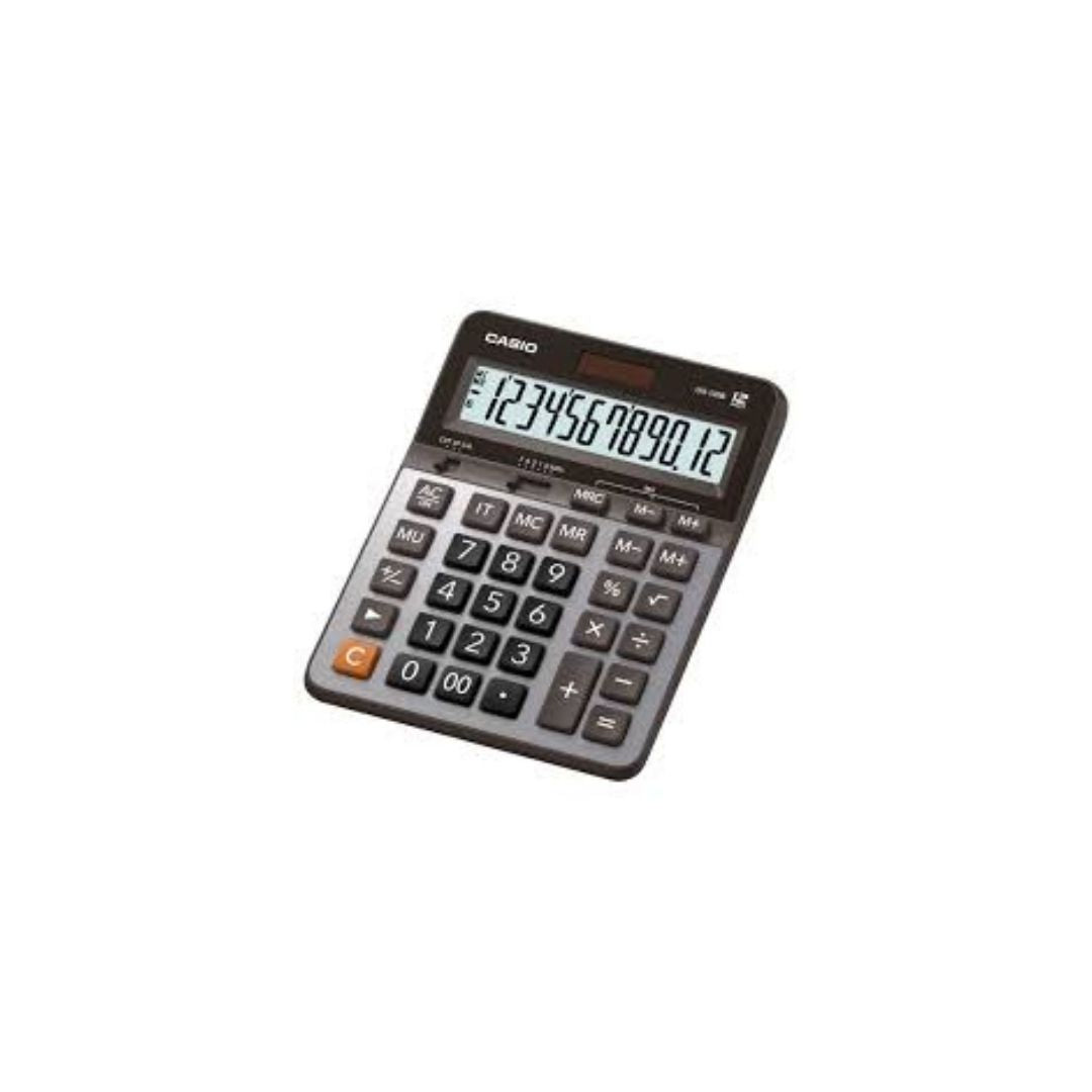 CALCULADORA DE MESA SOLAR/PILA PAQ. 10