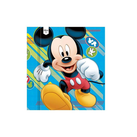 CUADERNO COSIDO (8.5 X 11)  96H MICKEY TD PAQ. 5