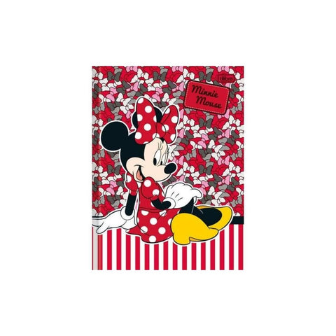 CUADERNOS DE APUNTE (5.5 x 8) COSIDO MINNIE 1/4 48H TD PAQ. 10