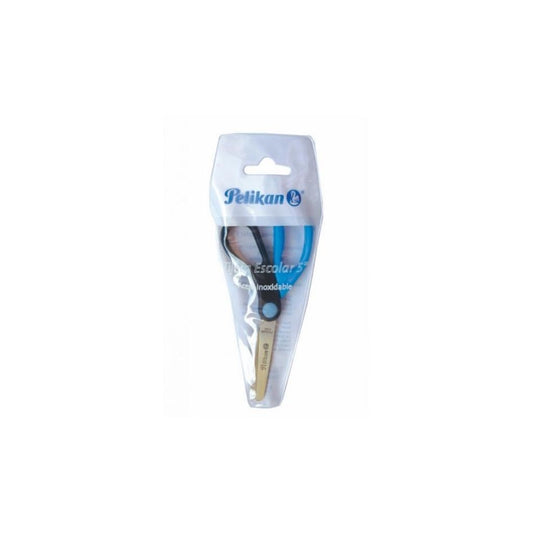 TIJERA ESCOLAR 5" ERGONOMICA COLORES SURT.BLISTER