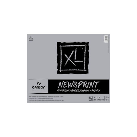 LIBRETAS PAPEL PERIODICO (14 X 17) XL 100H (Newsprint) PAQ. 6