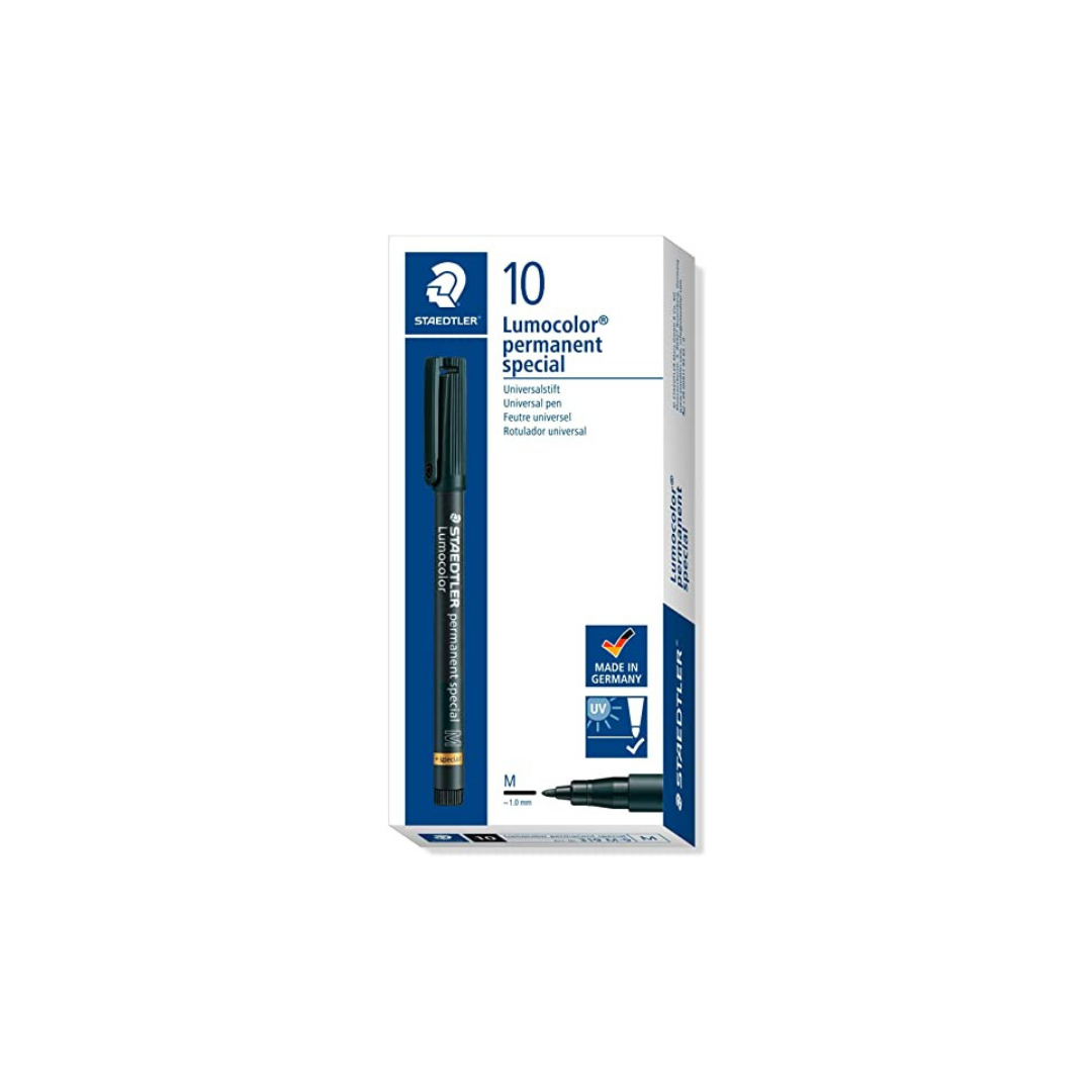 ROTULADOR LUMOCOLOR ESPECIAL M NEGRO