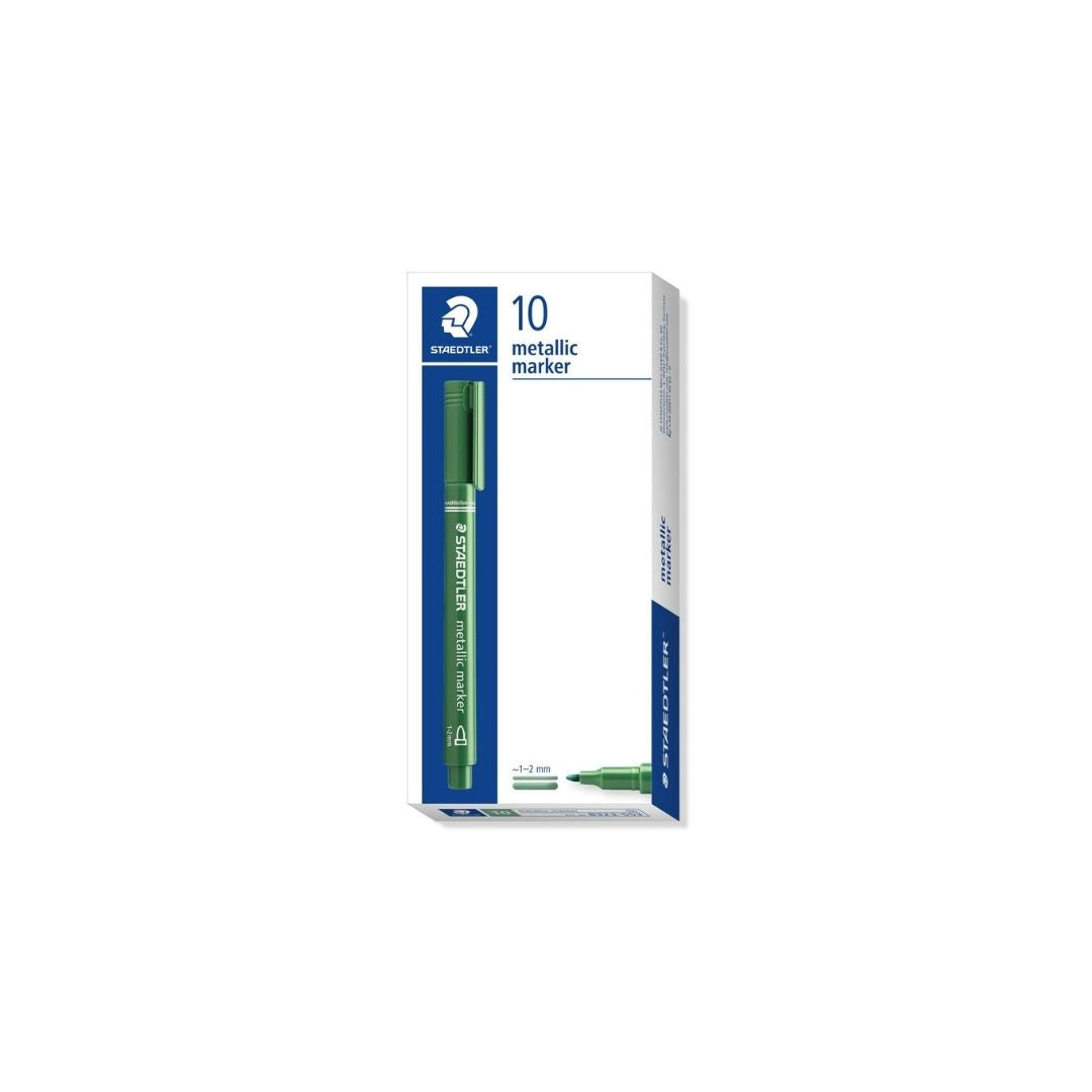 FELPAS METALICAS VERDE PAQ. 10