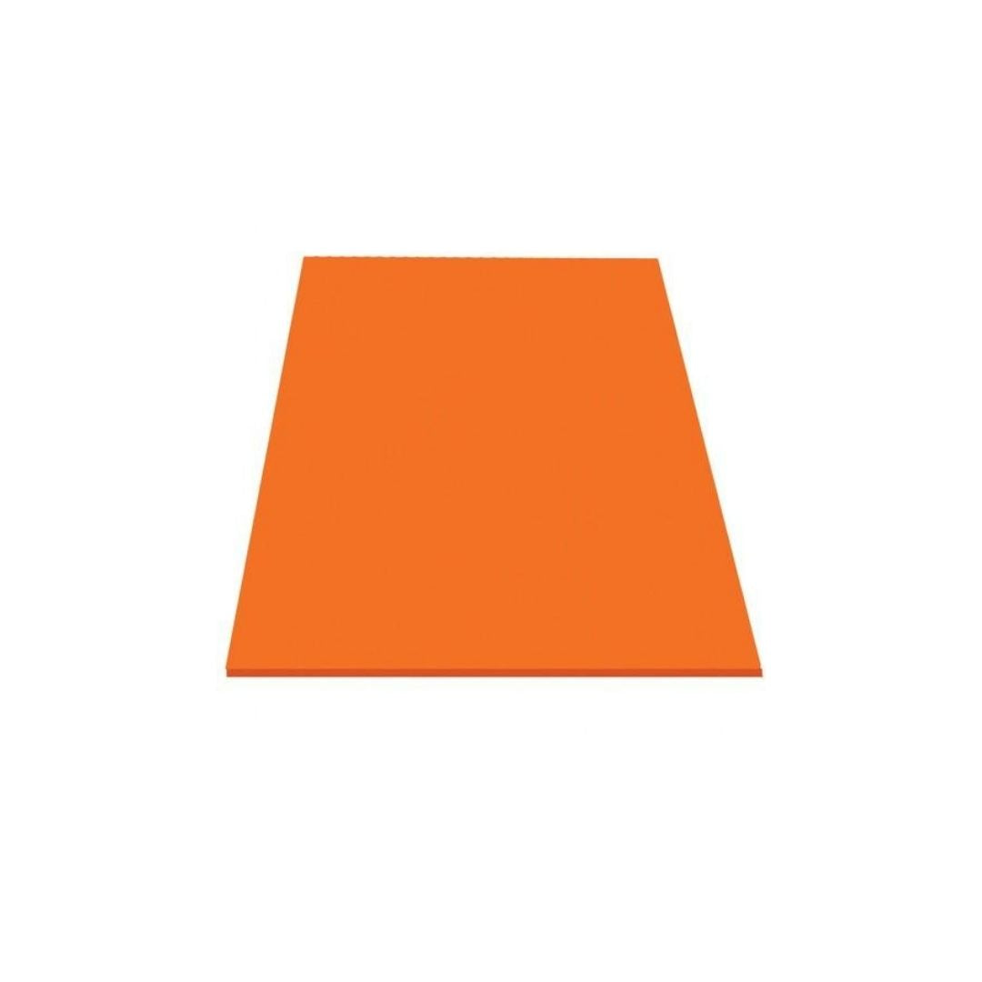 FOAMY LISO (47.5 X 70)CM NARANJA PAQ. 12