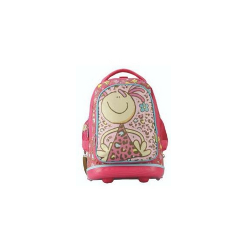 MOCHILAS C/RUEDA CHENSON GDE. ROSA FULANITO WILDY XVII LIQ UNIDAD 1