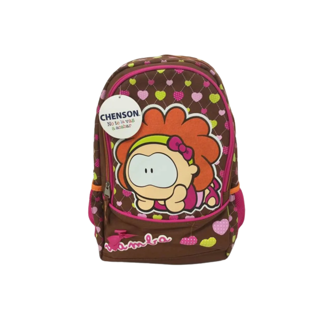 MOCHILAS CHENSON GRANDE GUSANITO KENNA CAFE XVII UNIDAD 1