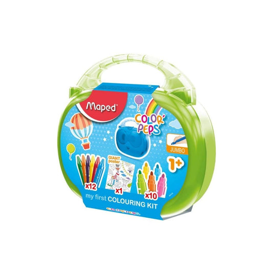 JUEGO DE LAPICES Y FELPAS C/ESTUCHE T/MALETIN PAQ. 4
