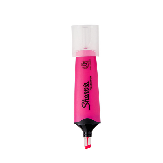 RESALTADOR SHARPIE CLEAR VIEW PINK PAQ. 12