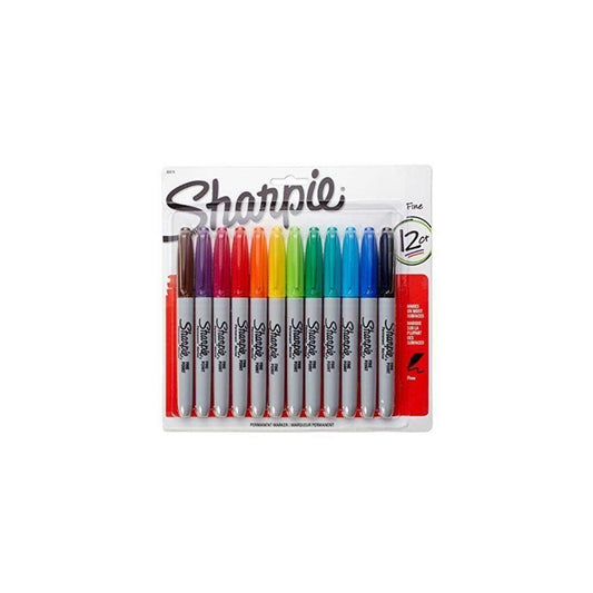 JUEGOS DE FELPAS SHARPIE FINA 12/1 Surtidas PAQ. 6