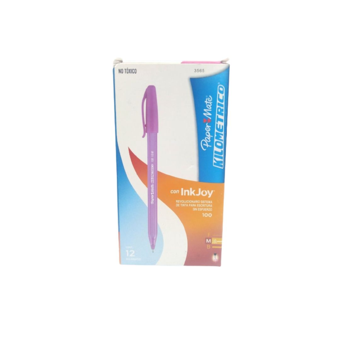 BOLIGRAFOS INKJOY 100 12/1 MAGENTA