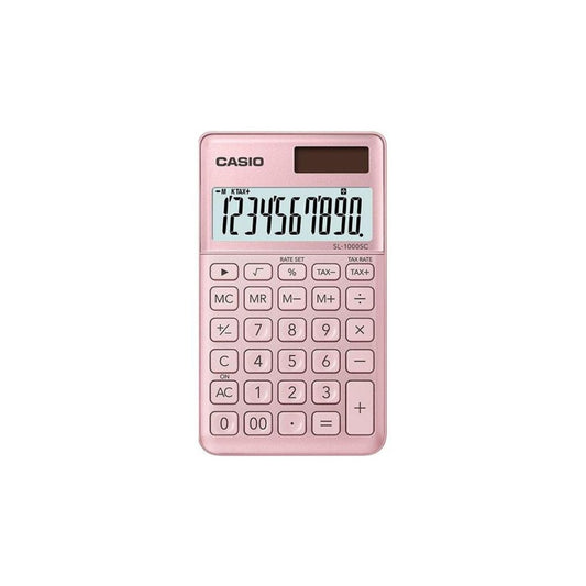 CALCULADORA DE MESA ROSA