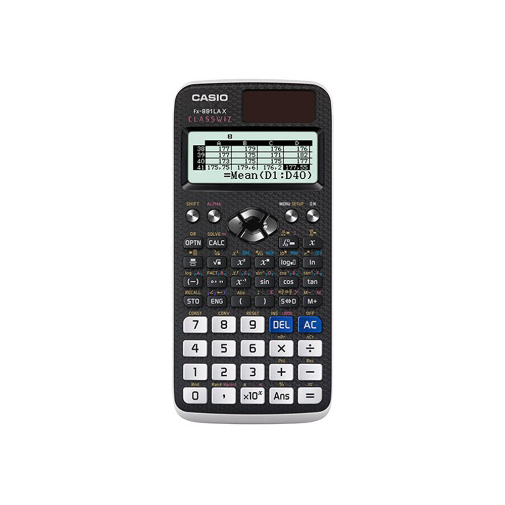 CALCULADORA CIENTIFICA CASIO 553F NEGRA CLASSWIZ PAQ. 10
