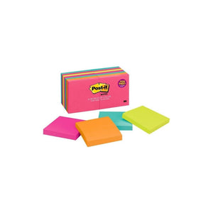 POST-IT (3 X 3) NEON COLORES SURTIDO 14/1 PAQ. 12