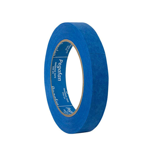 MASKING TAPE 3/4" X 55YDS AZUL UV 565 (18mm x 50m) PAQ. 6