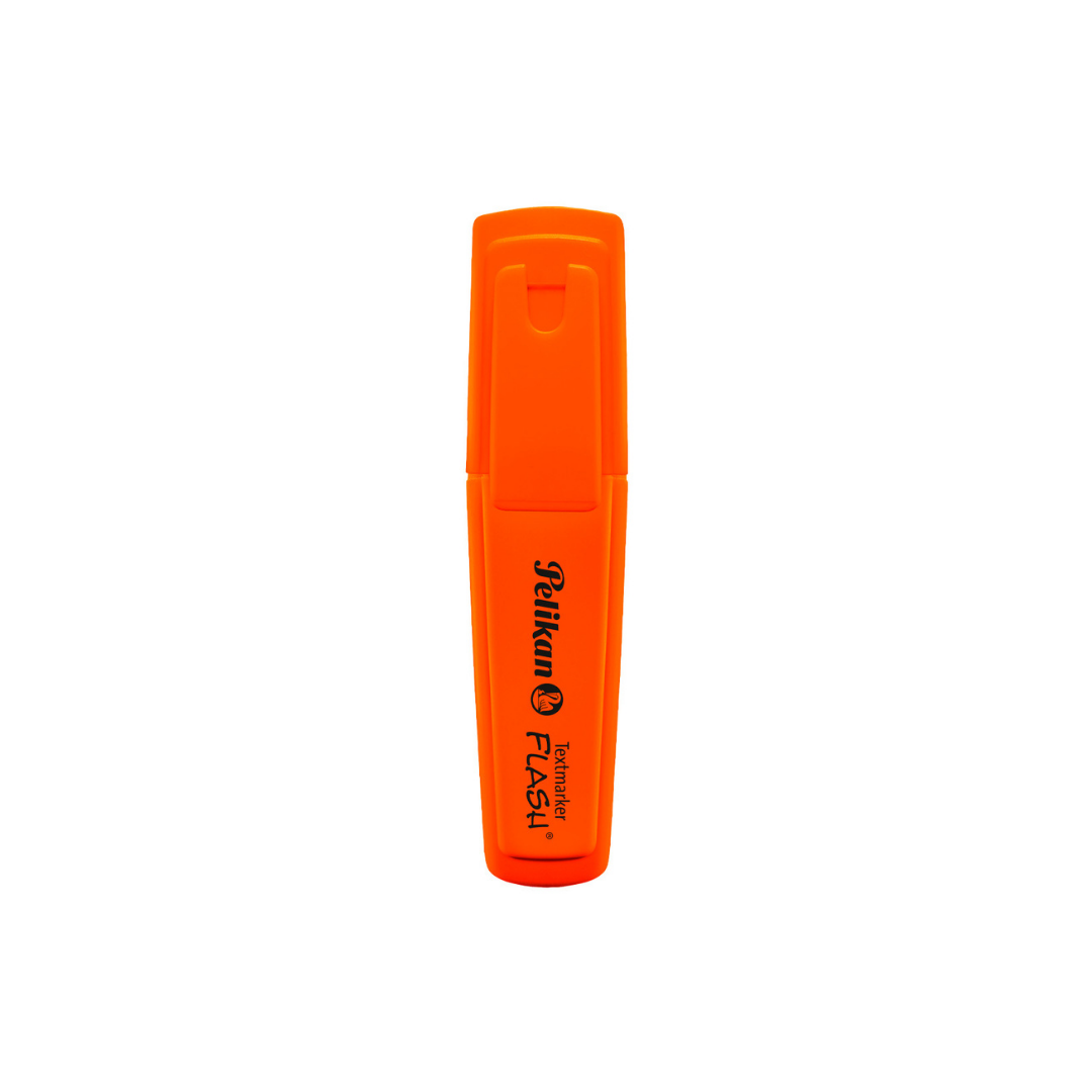 RESALTADOR TEXTMARKER FLASH NARANJA PAQ. 10