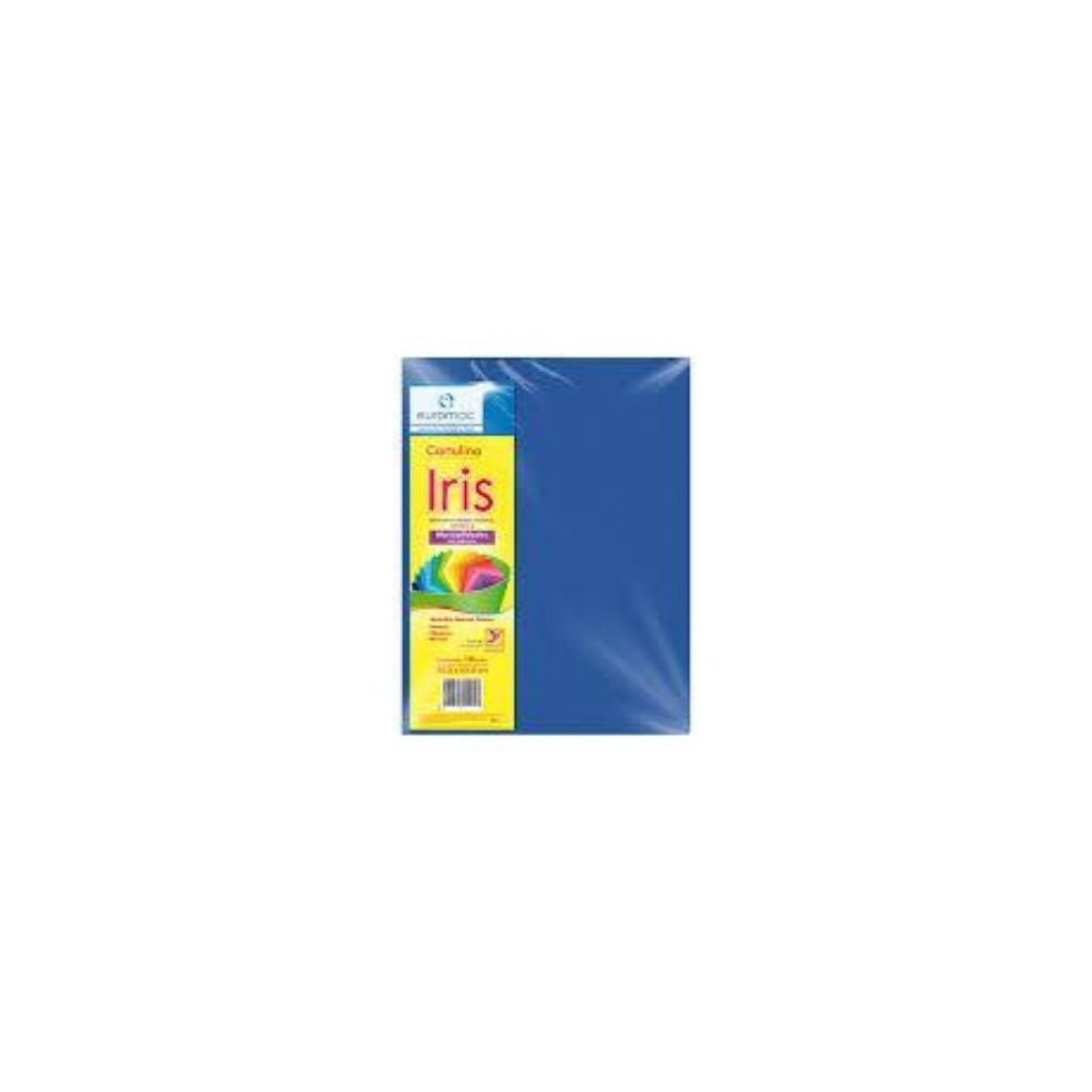 CARTULINA IRIS (50 X 65) AZUL 175G.