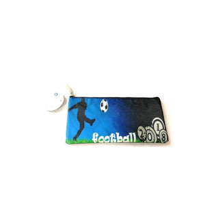 ESTUCHE PLANO P/LAPICES MOD. SOCCER C/ZIPPER UNIDAD 1