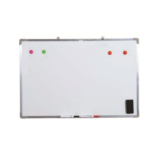 PIZARRA BLANCA (45 X 60)CM MAGNETICA (17x23)Pulg. UNIDAD 1