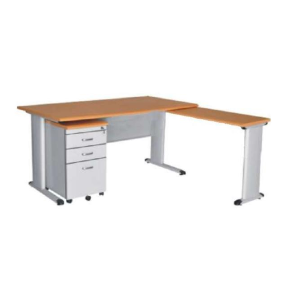 ESCRITORIO FAMILIA MILD C/RETORNO  (28x60) NEGRO