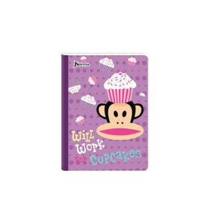 CUADERNO COSIDO 200 PAG. PAUL FRANK PAQ. 6