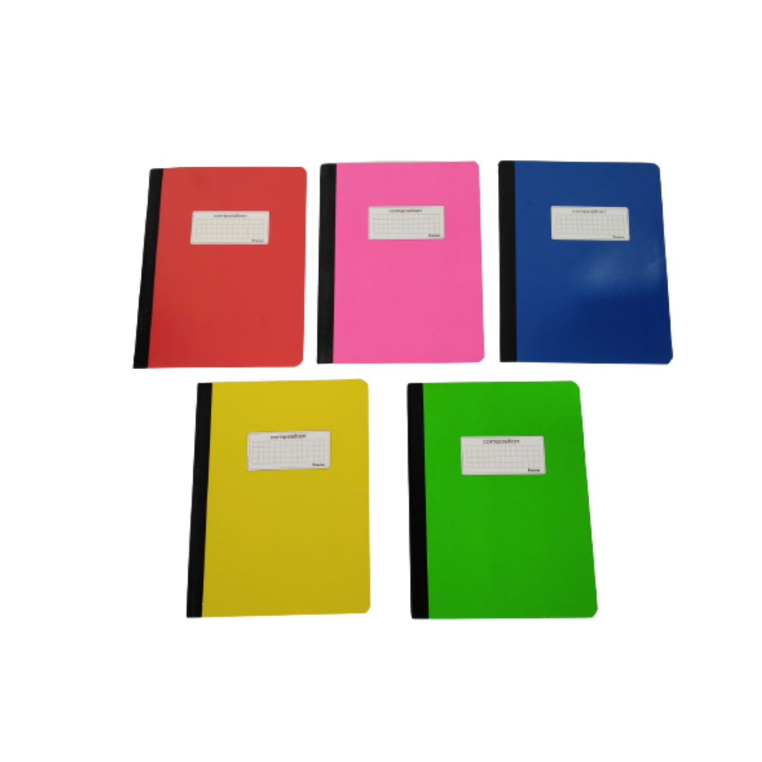 CUADERNO COSIDO 200 PAG. LISOS CUADRICULADO