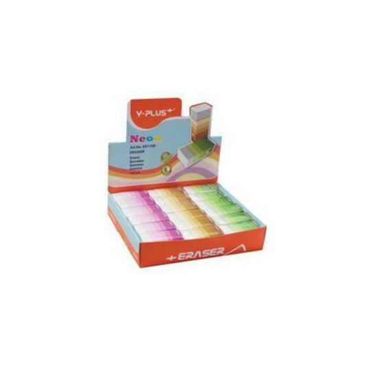 GOMAS DE BORRAR NEON 2/1 BL PAQ. 12