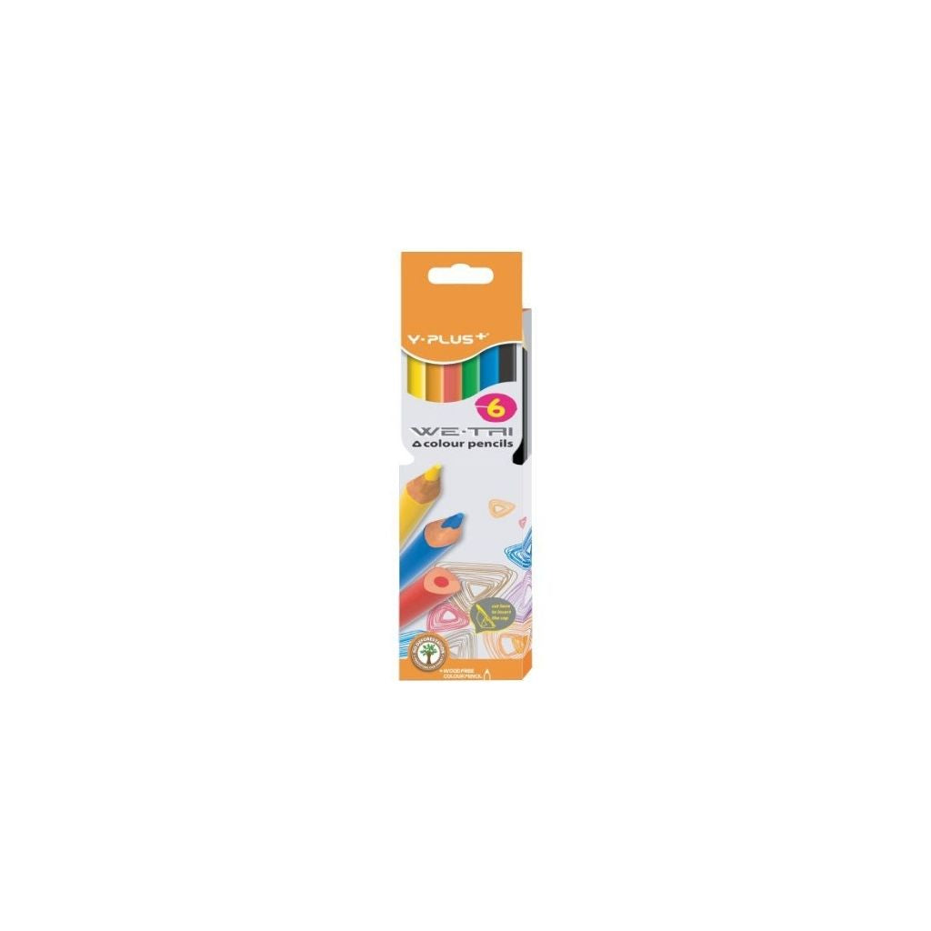 LAPICES DE COLORES WE-TRI  6/1 BL PAQ. 24