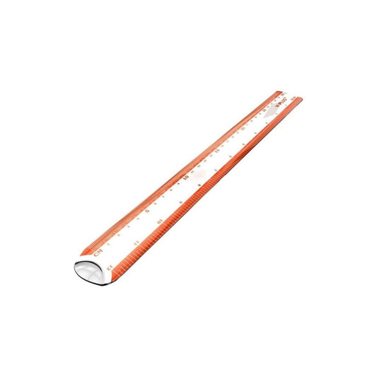 REGLAS PLASTICAS SHELL 12"/30CM BL PAQ. 40