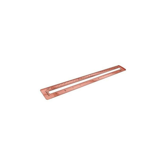REGLAS PLASTICAS MID 12"/30CM BL PAQ. 40