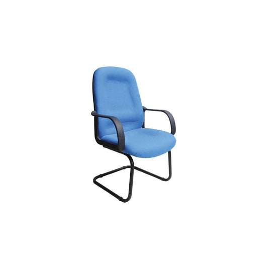 SILLA P/ESCRITORIO DE VISITA C/B ZOE/ELI AZUL UNIDAD 1