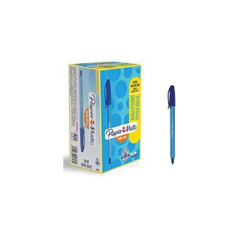 BOLIGRAFOS INKJOY  50 CLEAR 12/1 AZUL UNIDAD 1