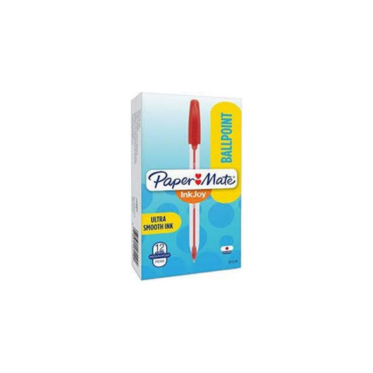 BOLIGRAFOS INKJOY  50 CLEAR 12/1 ROJO UNIDAD 1