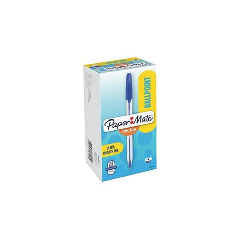 BOLIGRAFOS INKJOY  50 CLEAR 24/1 AZUL PAQ. 6