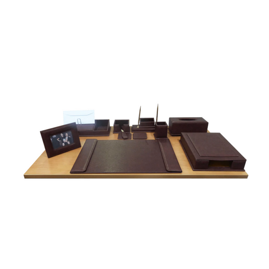 JUEGO P/ESCRITORIO (77X45X40) MARRON UNIDAD 1