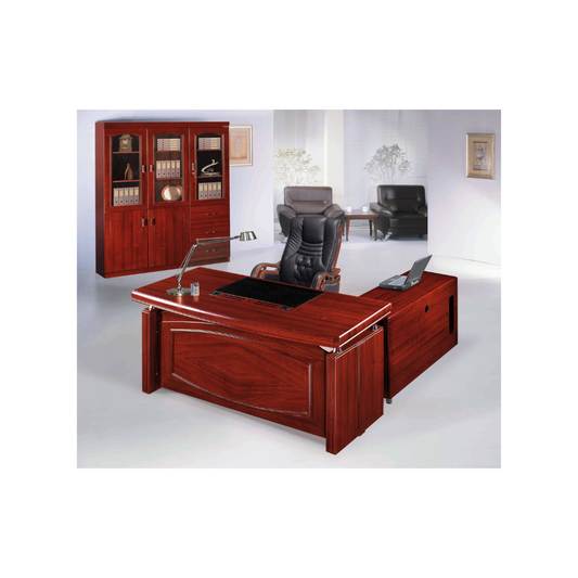 ESCRITORIO GERENCIAL CHER (36X70) WALNUT, RET.IZQ. UNIDAD 1
